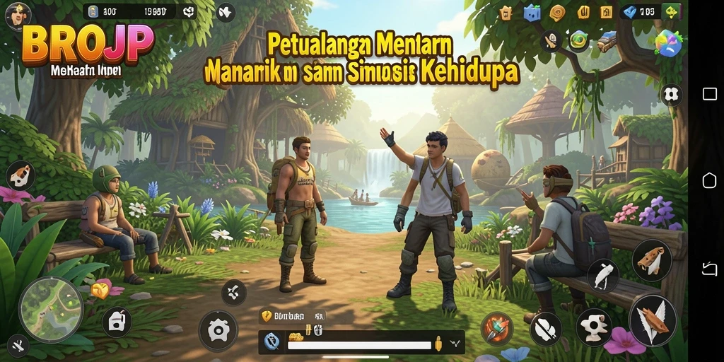 Tampilan gameplay BROJP yang menakjubkan dan imersif.