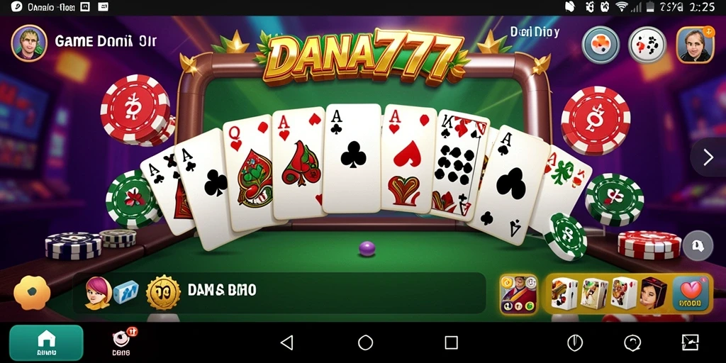 Tampilan gameplay DANA777 yang menarik dan seru.