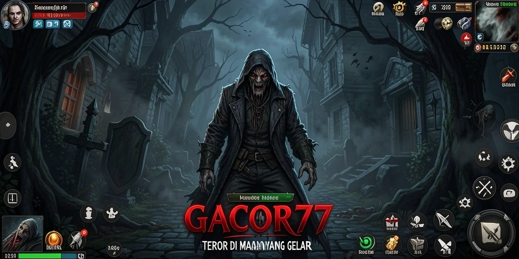 Gameplay menegangkan di GACOR77 dengan suasana horor yang mencekam.