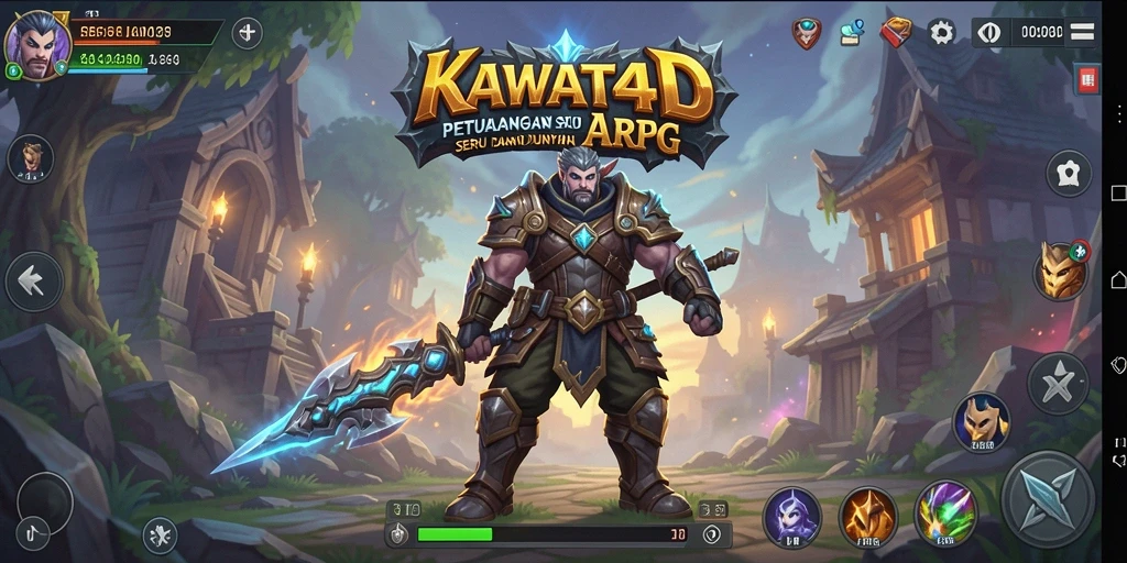 Gameplay menakjubkan KAWAT4D dalam aksi ARPG.