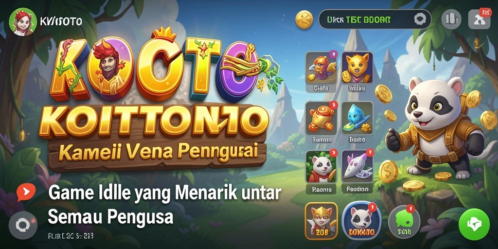 Screenshot KOITOTO menampilkan gameplay Idle yang menarik dan dinamis.