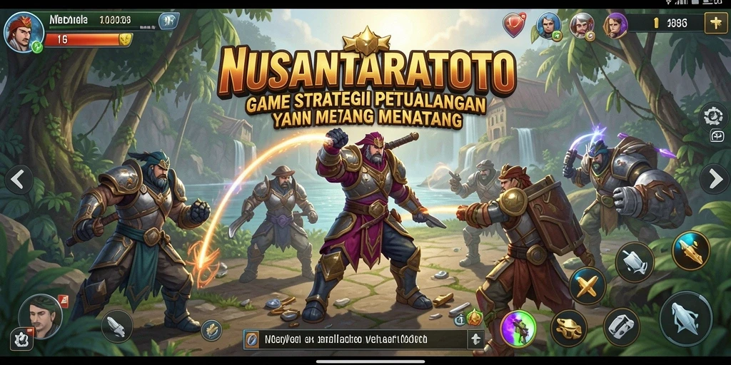 Tampilan gameplay NUSANTARATOTO yang mendebarkan dan penuh strategi.